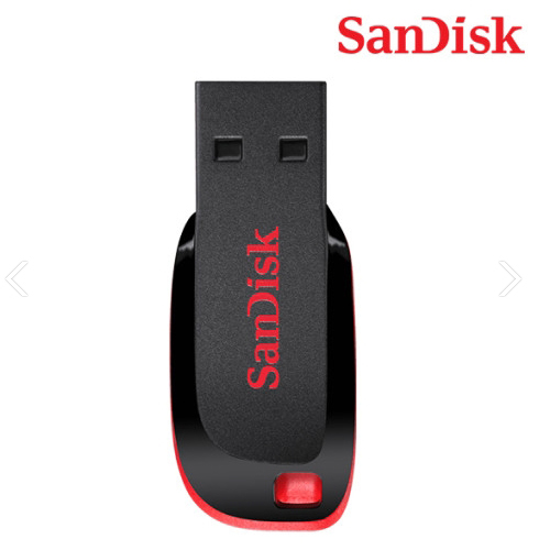 [USB메모리]샌디스크 Cruzer Blade USB 2.0 128G CZ50 크루저 블레이드 