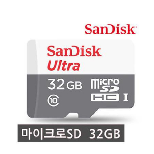 [메모리]샌디스크 Ultra 마이크로SD 메모리 - 32GB 