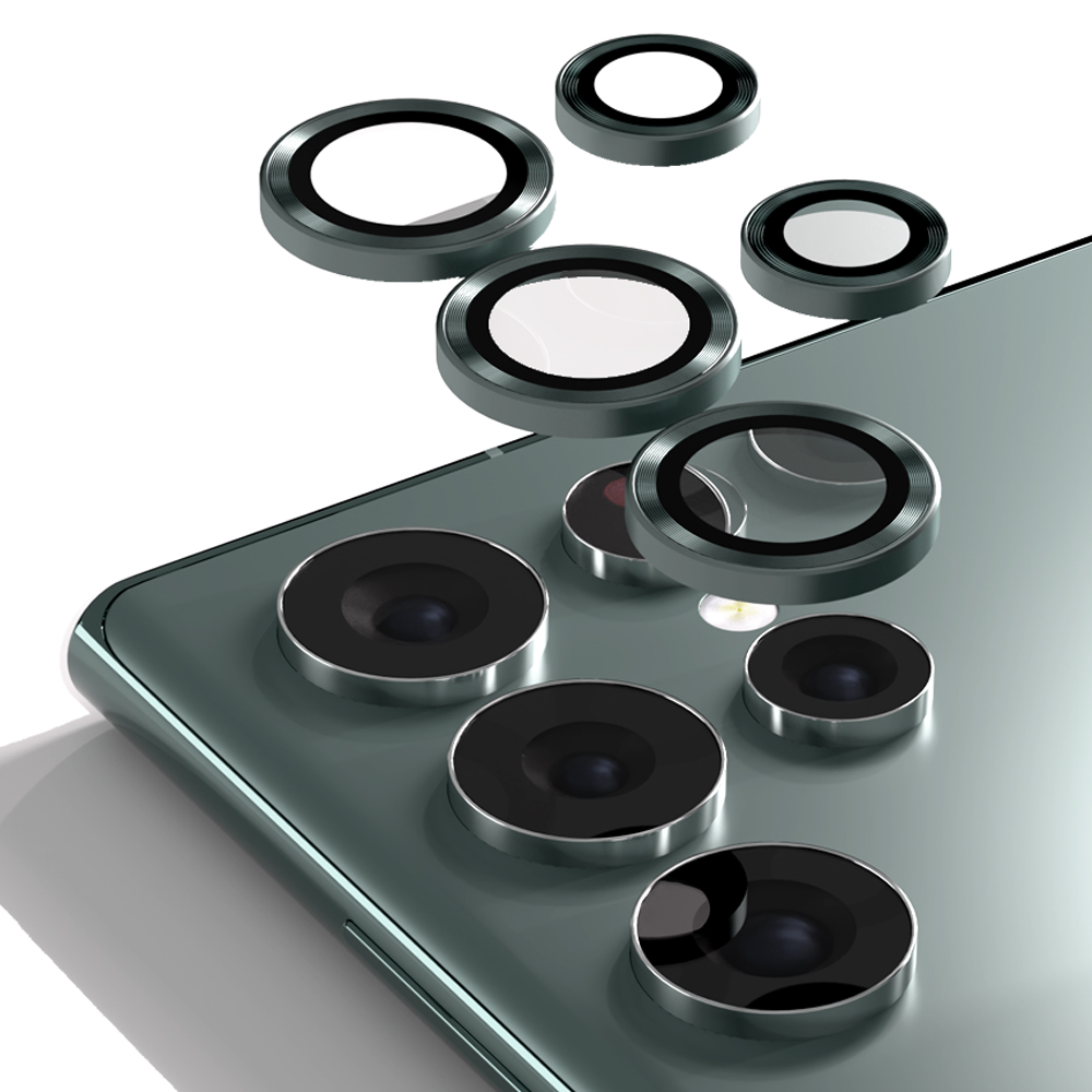 하이온 카메라 렌즈 개별 풀커버 강화유리 보호필름 (1SET) 갤럭시S22울트라(S908)