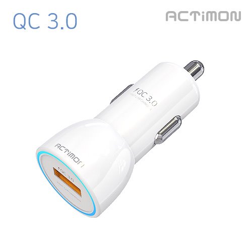 엑티몬 고속 차량용충전기 USB QC 3.0 /18W (케이블미포함) / MON-CQ1-301 
