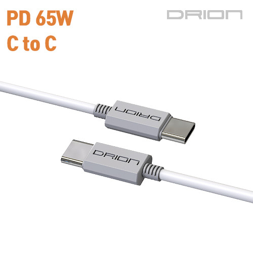 드리온  PD65W C to C 데이터 초고속 케이블 1.5M /DR-CC-PD65W-150 