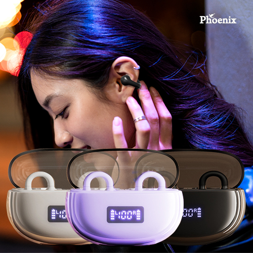 피닉스 오픈핏 무통증 이어클립 블루투스 이어폰 V5.4/(ai-ear300) (온라인 판매금지)
