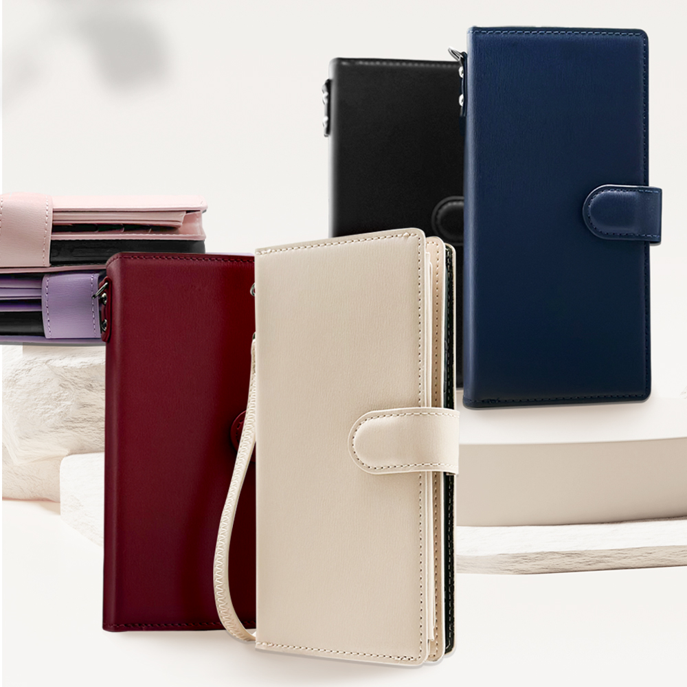 가더 파치오 W 지갑형 가죽 다이어리 갤럭시점프4(M366)