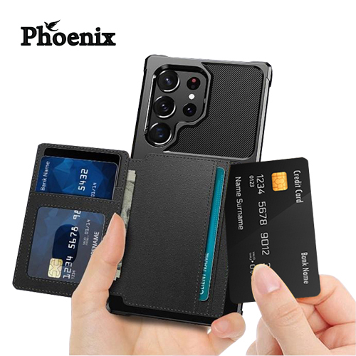 피닉스 가죽 멀티 수납 범퍼 케이스 갤럭시S26울트라 (S948)